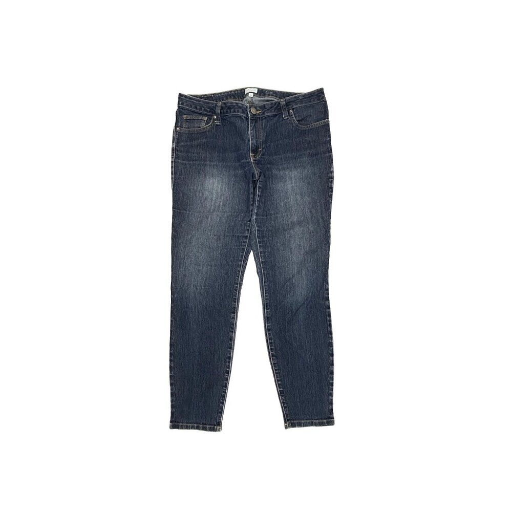 Style & Co Jegging Lower Rise Women's size 14 Dark Wash Blue Denim jeans